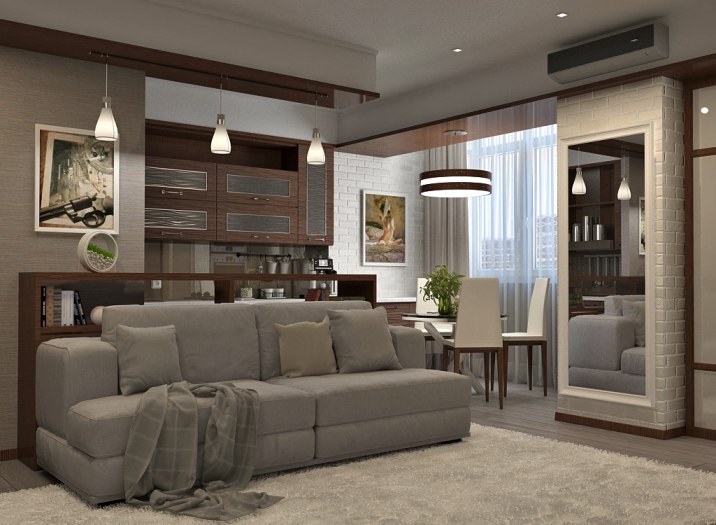 Квартира студия 55м2 мкр. Московский